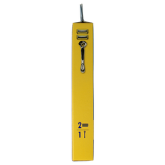 Gillette Proshield yellow razor 2 Stuks