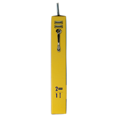Gillette Proshield yellow razor 2.00 Stuks