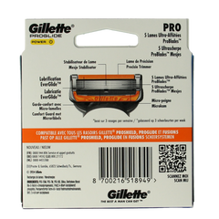 Gillette Proglide power blades 8.00 Stuks