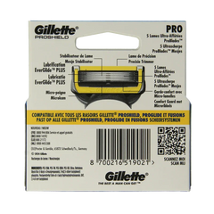 Gillette Proshield yellow blades 4 Stuks