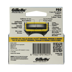 Gillette Proshield yellow blades 4 Stuks