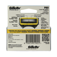 Gillette Proshield yellow blades 4.00 Stuks