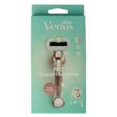 Gillette Venus deluxe smooth sensitive rosegold razor 1 Stuks