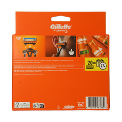 Gillette Fusion manual blades 20 Stuks