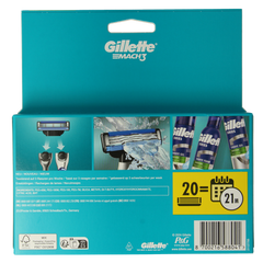 Gillette Mach3 blades 20.00 Stuks