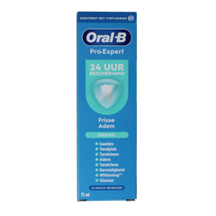 Oral B Tandpasta pro-expert fresh breath 75.00 Milliliter