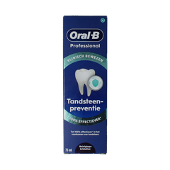 Oral B Tandpasta professional tandsteencontrole 75.00 Milliliter