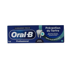 Oral B Tandpasta professional tandsteencontrole 75 Milliliter