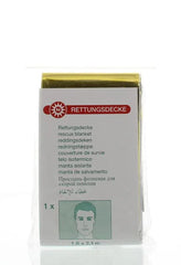 Medzorg Reddingsdeken goud/zilver 160x210 1 Stuks