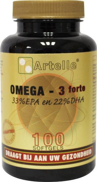 Artelle Omega 3 forte 1000mg 100 Softgels