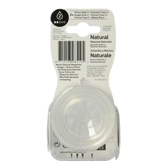 Avent Natural flesspeen 0M+ 2 Stuks