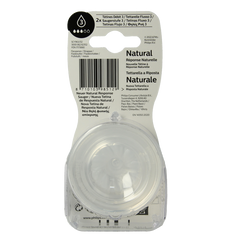 Avent Natural flesspeen 1M+ 2 Stuks