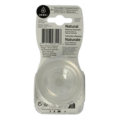 Avent Natural flesspeen 3M+ 2 Stuks