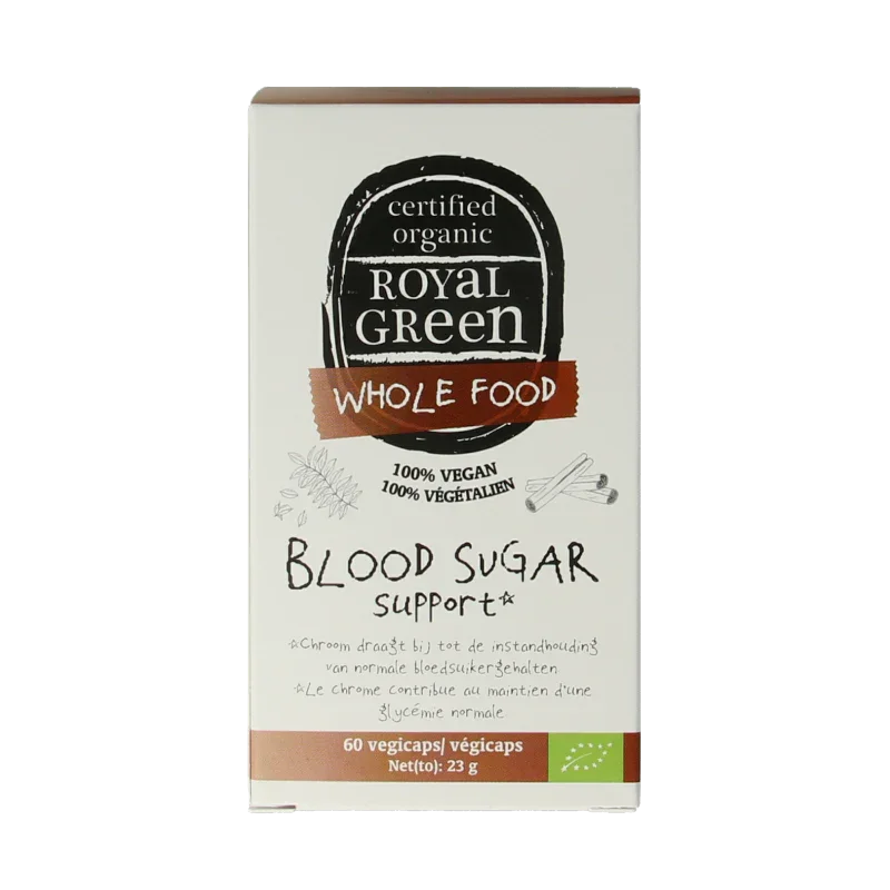 Royal Green Blood sugar support bio 60 Vegetarische capsules