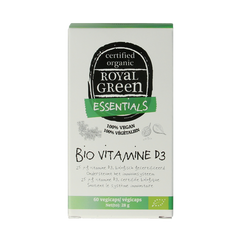 Royal Green Vitamine D3 bio 60.00 Vegetarische capsules