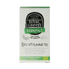 Royal Green Vitamine D3 bio 60 Vegetarische capsules