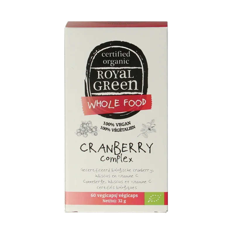 Royal Green Cranberry complex bio 60 Vegetarische capsules