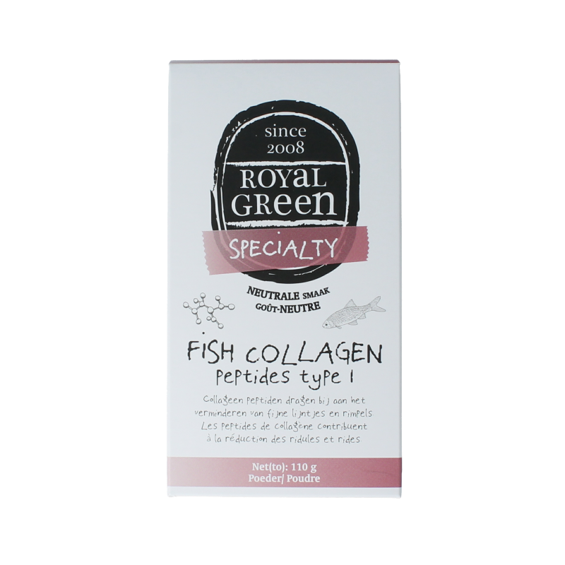 Royal Green Fish collagen peptides 110 Gram