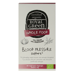 Royal Green Blood pressure support bio 60.00 Vegetarische capsules