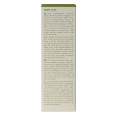 Earth Line Long lasting deodorant lemon & mint 50 Milliliter