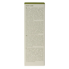 Earth Line Long lasting deodorant lemon & mint 50 Milliliter