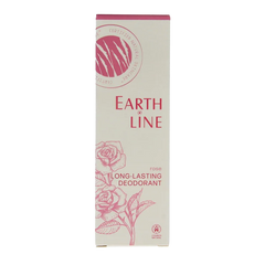 Earth Line Long lasting deodorant rose 50 Milliliter