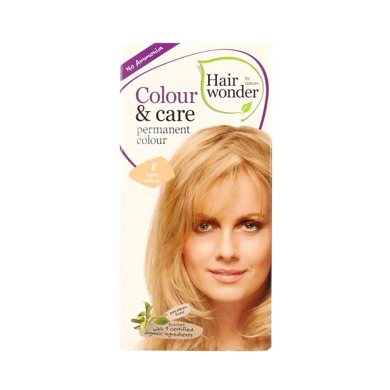 Hairwonder Colour & Care 8 light blond 100 Milliliter
