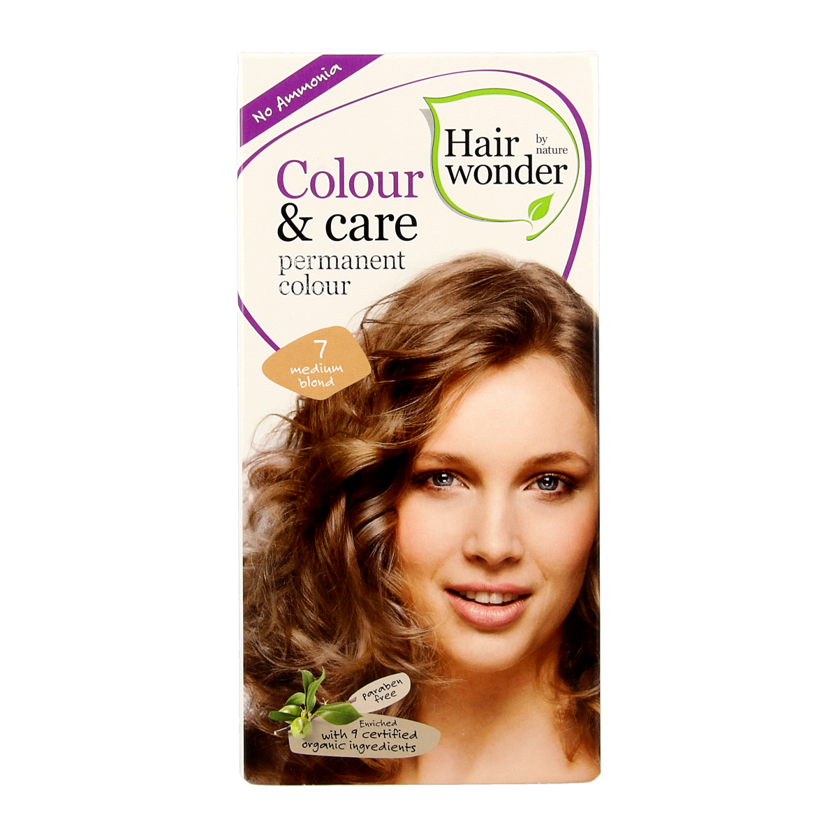 Hairwonder Colour & Care 7 medium blond 100.00 Milliliter