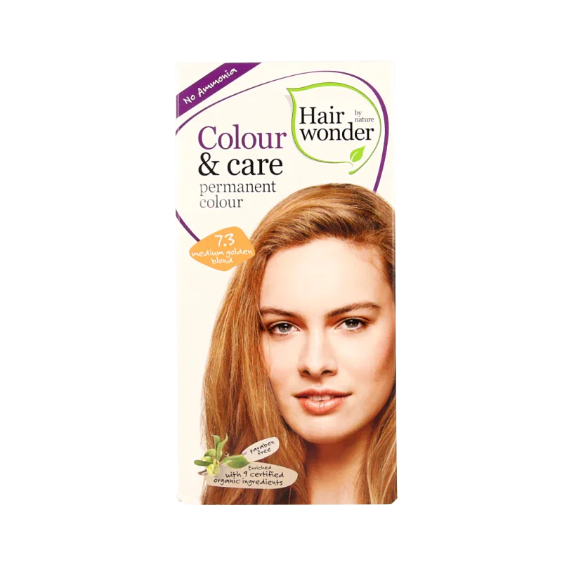 Hairwonder Colour & Care 7.3 medium gold blond 100 Milliliter