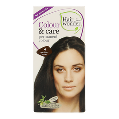 Hairwonder Colour & Care 4 medium brown 100.00 Milliliter