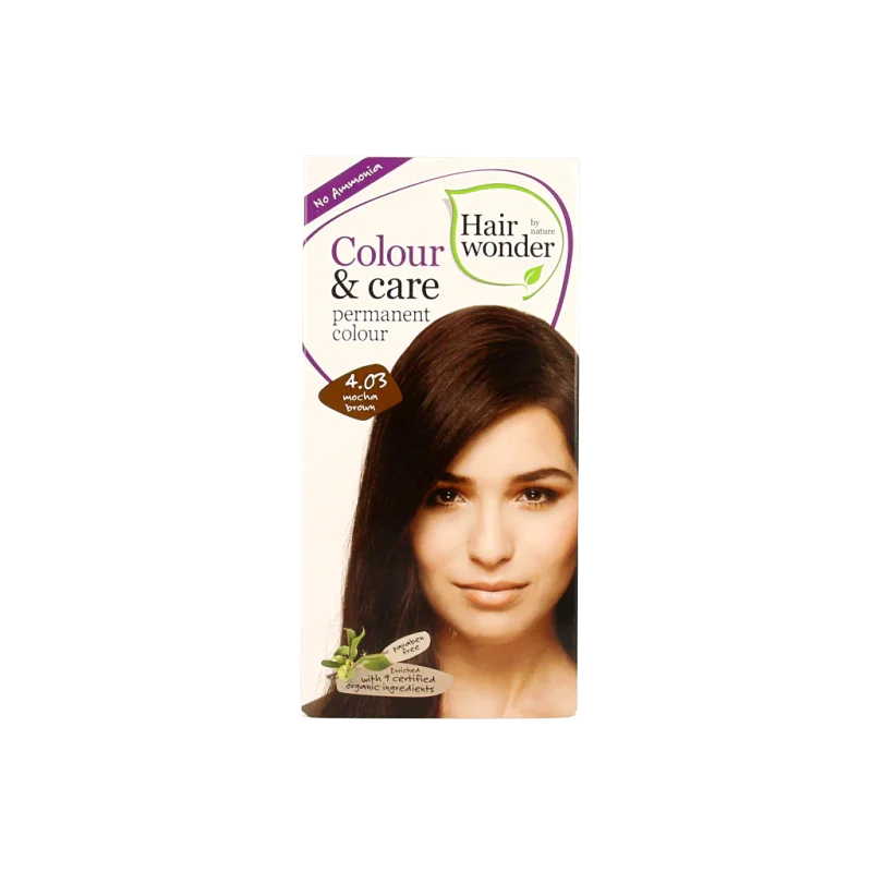 Hairwonder Colour & Care 4.03 mocca brown 100 Milliliter