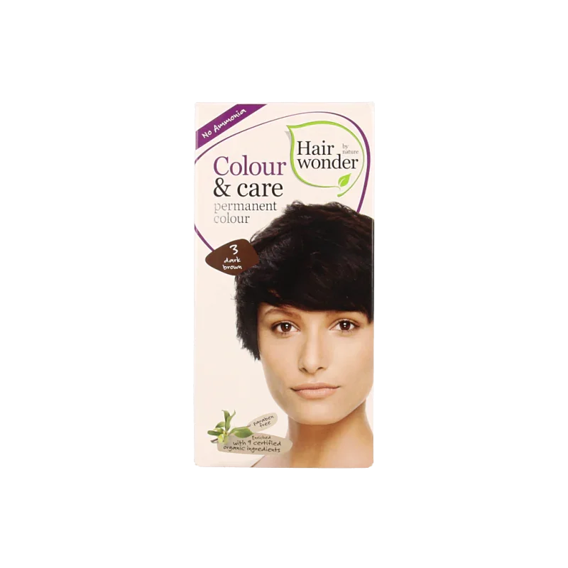 Hairwonder Colour & Care 3 dark brown 100 Milliliter