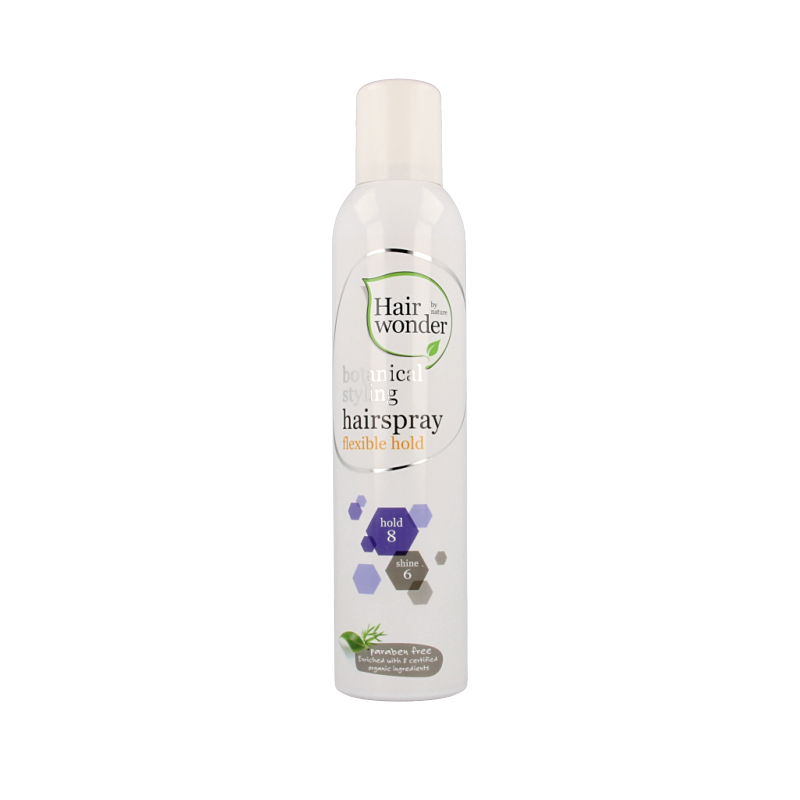 Hairwonder Botanical styling hairspray flexible hold 300.00 Milliliter