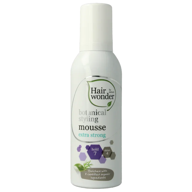 Hairwonder Botanical styling mousse extra strong 200 Milliliter