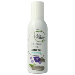 Hairwonder Botanical styling mousse extra strong 200 Milliliter