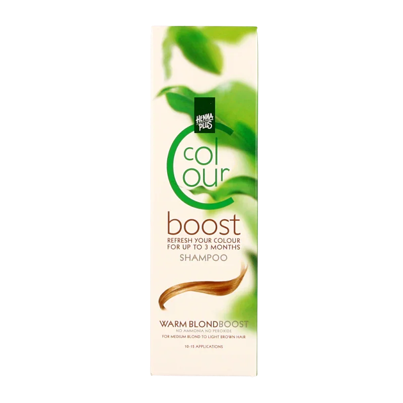 Henna Plus Colour boost warm blonde 200 Milliliter