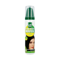 Henna Plus Colour mousse styling zwart 75 Milliliter