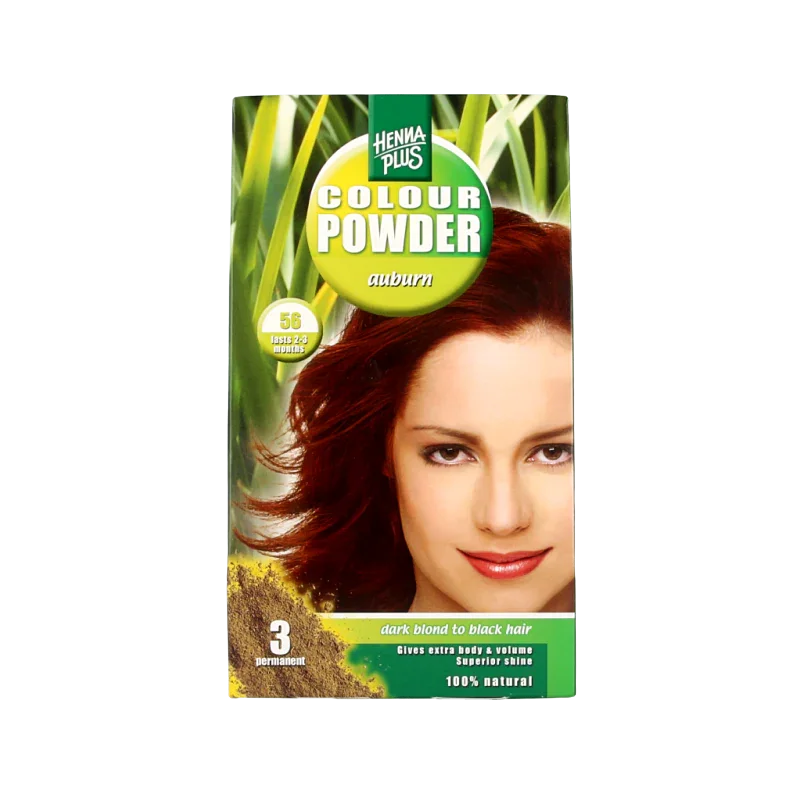 Henna Plus Colour powder 56 auburn 100 Gram