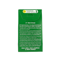 Henna Plus Colour powder 57 dark brown 100 Gram