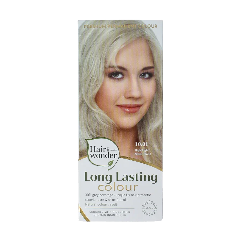 Henna Plus Long lasting colour 10.01 silver blond 100 Milliliter
