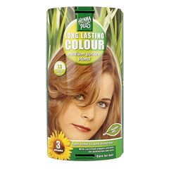 Henna Plus Long lasting colour 7.3 medium golden blond 100 Milliliter