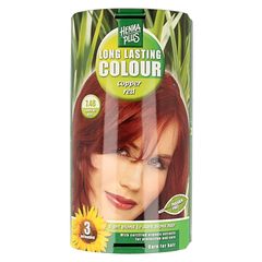 Henna Plus Long lasting colour 7.46 copper red 100 Milliliter