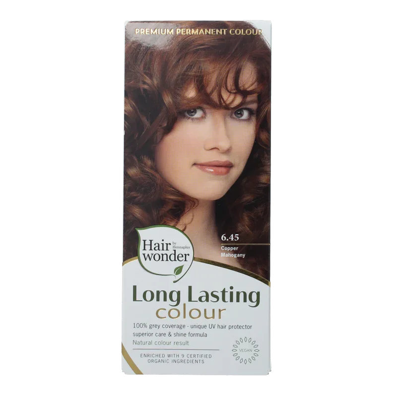 Henna Plus Long lasting colour 6.45 copper mahogany 100 Milliliter