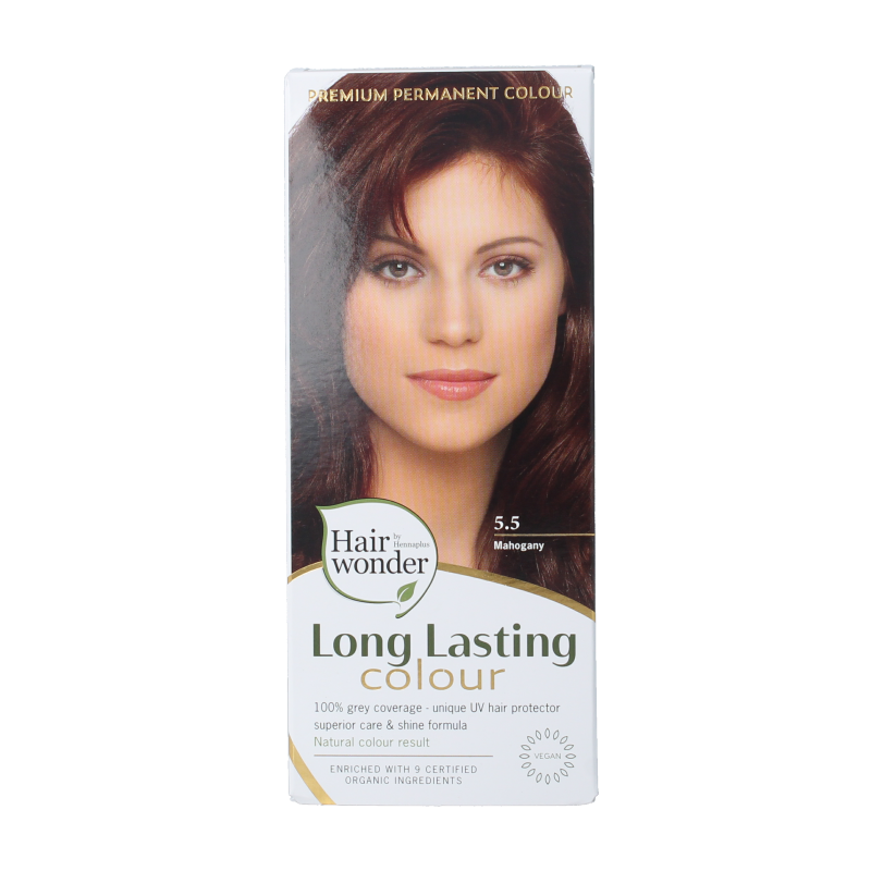 Henna Plus Long lasting colour 5.5 mahogany 100 Milliliter