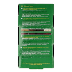 Henna Plus Long lasting colour 4.67 red violet brown 100 Milliliter