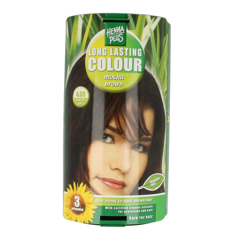 Hairwonder Long lasting colour 4.03 mocha brown 100.00 Milliliter