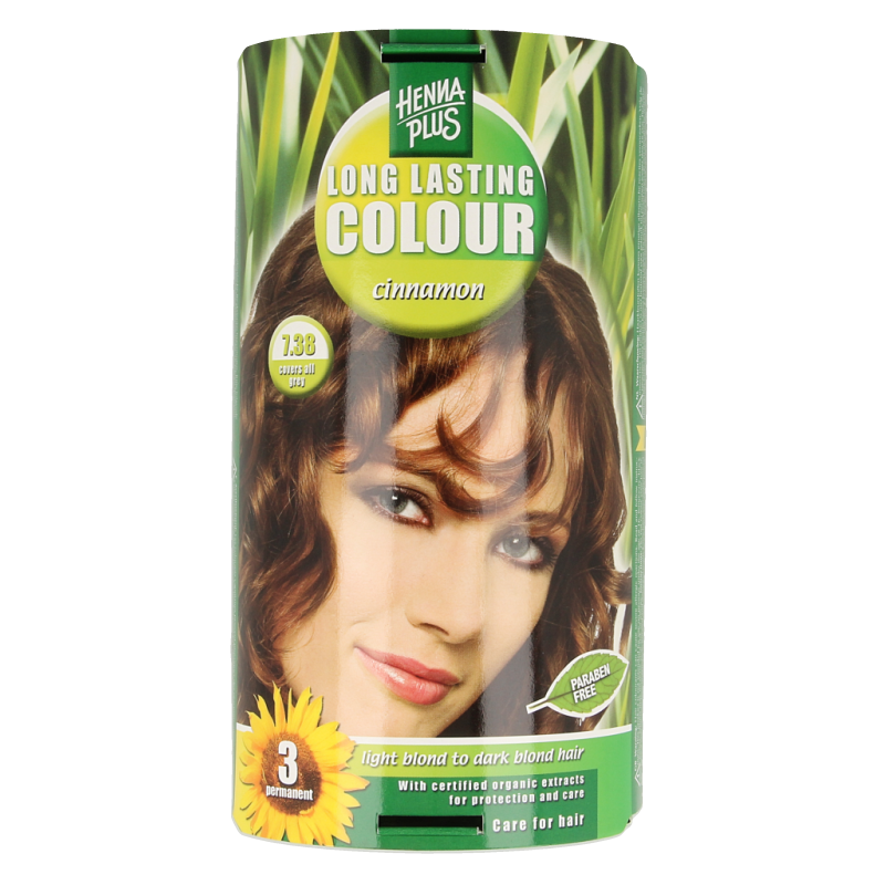 Henna Plus Long lasting colour 7.38 cinnamon 100 Milliliter