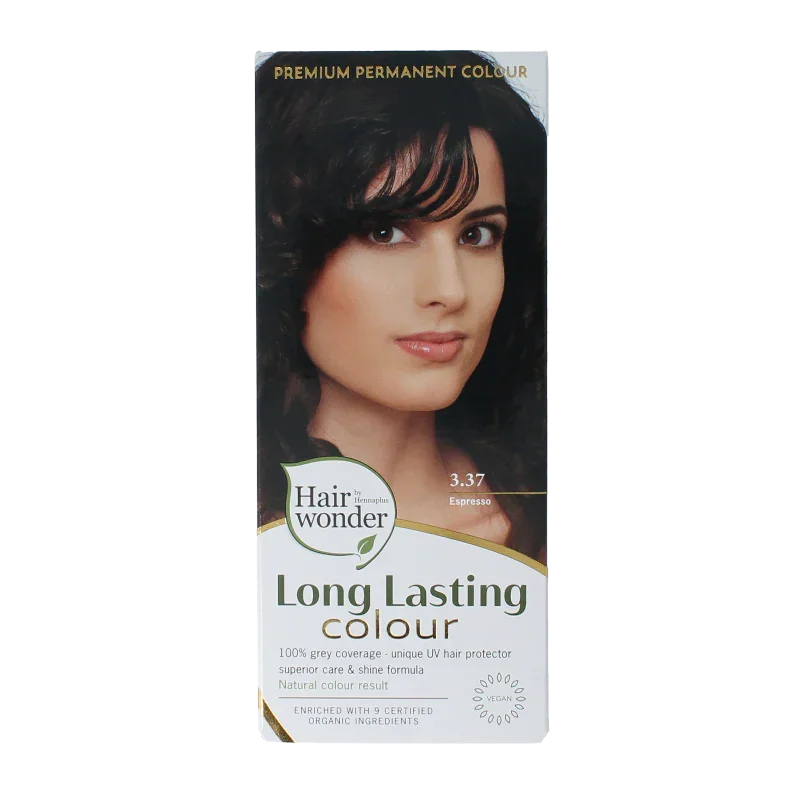Henna Plus Long lasting colour 3.37 espresso 100 Milliliter
