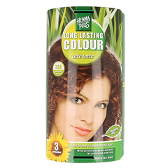 Henna Plus Long lasting colour 7.54 cafe latte 100 Milliliter
