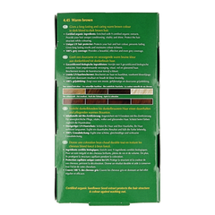 Henna Plus Long lasting colour 4.45 warm brown 100 Milliliter